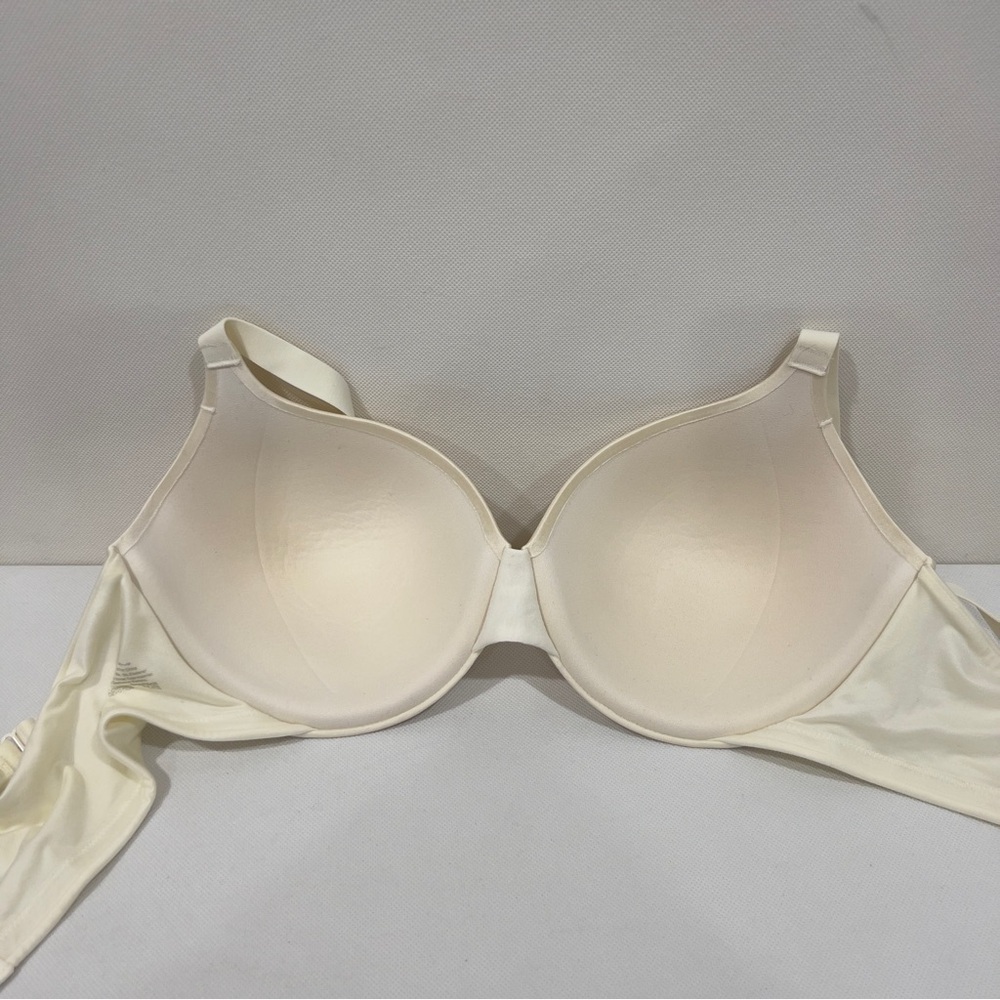 Maidenform Bra Size 38C Comfort Devotion Extra Coverage Shaping Cream Beige - Picture 3 of 6